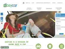 Tablet Screenshot of easycarcr.com